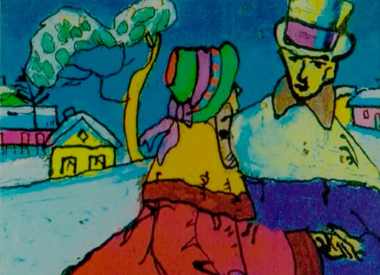 Una storia d'amore nei dipinti di Wassily Kandinsky
