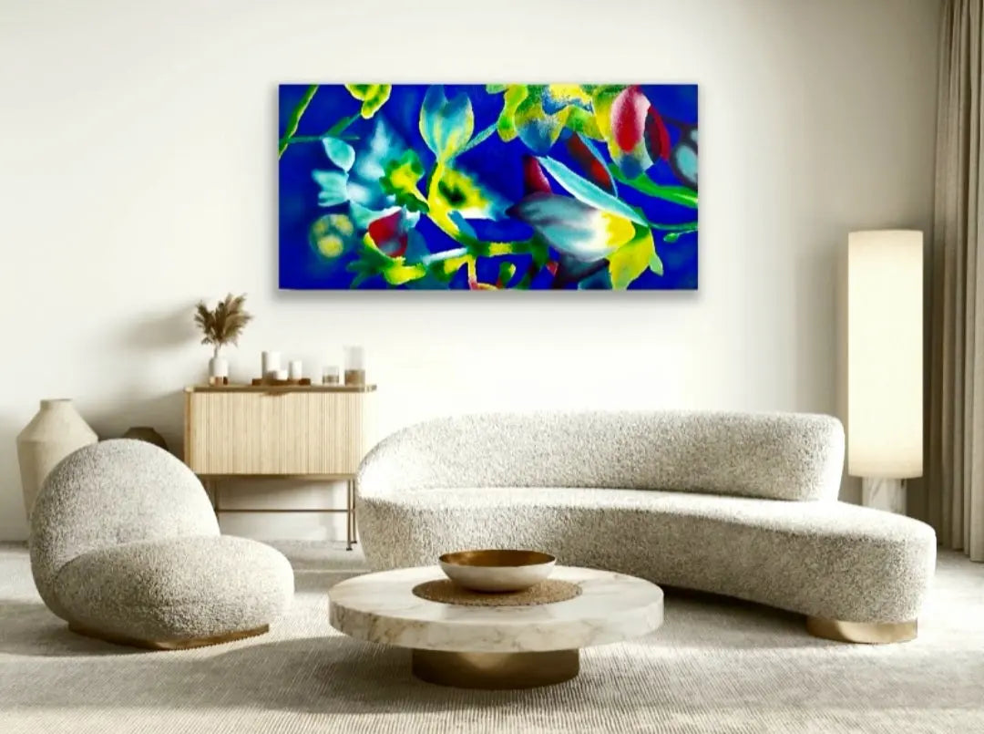 Springs Eternal Bliss
Acrylic on Maple Panel
34” x70” x 1.5”
2023
$2618