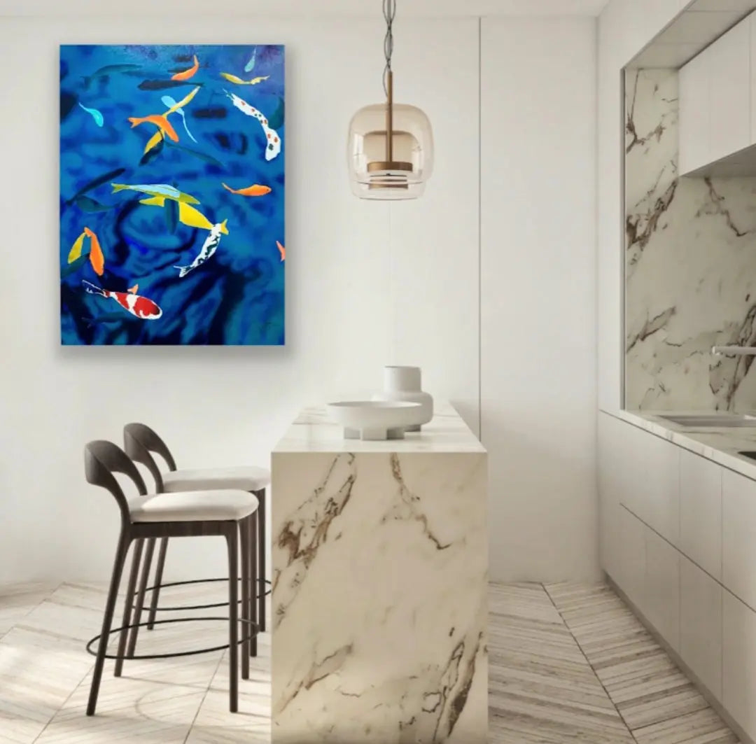 Aqua Blue
Acrylic on Maple Panel
30”x40”x1.5”
2024
$1320